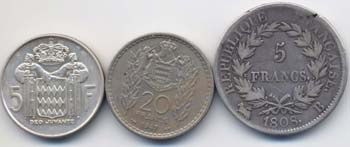 Lotto di 3 monete della Germania. ... 