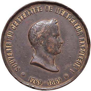 NAPOLEONICHE Medaglia 1769-1869 - ... 