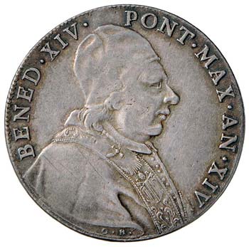 Benedetto XIV (1740-1758) Mezzo ... 
