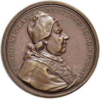 Benedetto XIV (1740-1748) Medaglia ... 
