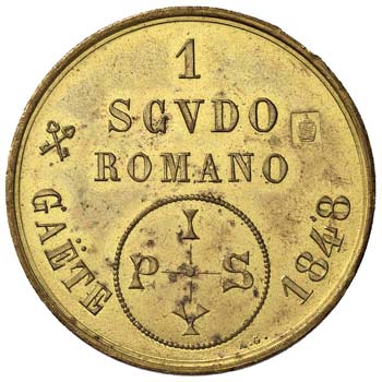 Pio IX (1846-1878) Scudo romano ... 