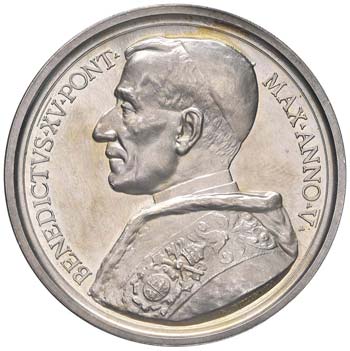 Benedetto XV (1914-1922) Medaglia ... 