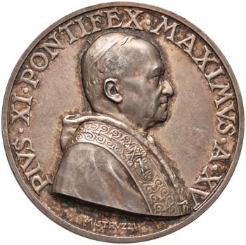 Pio XI (1922-1939) Medaglia A. XV ... 