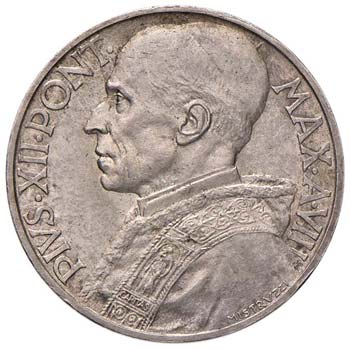 Pio XII (1939-1958) 10 Lire 1946 - ... 