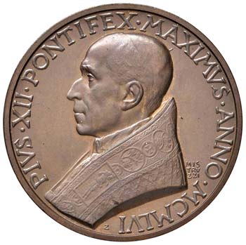 Pio XII (1939-1958) Medaglia ... 