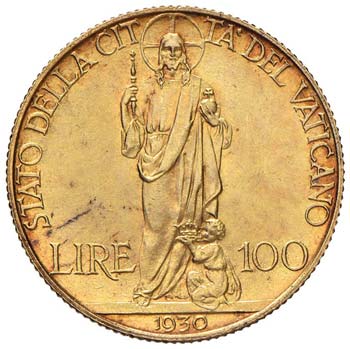 Pio XI (1922-1939) 100 Lire 1930 - ... 