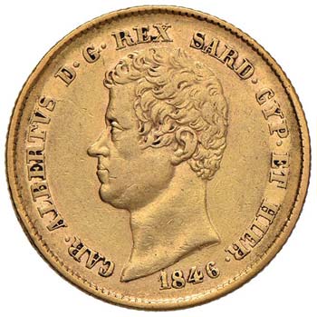 Carlo Alberto (1831-1849) 20 Lire ... 