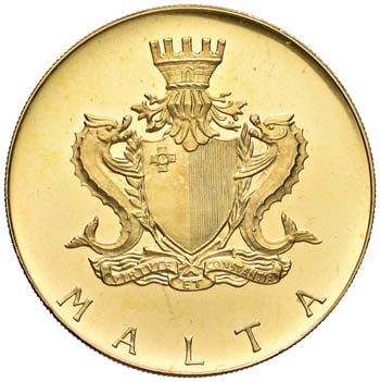 MALTA 50 Pounds 1972 - AU (g 30,03)