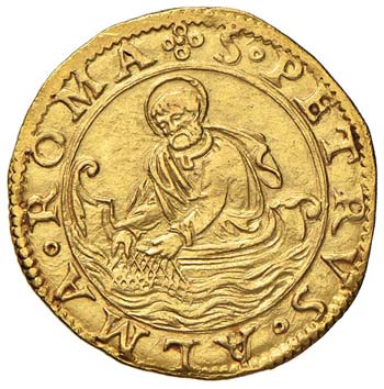 Adriano VI (1522-1523) Fiorino di ... 