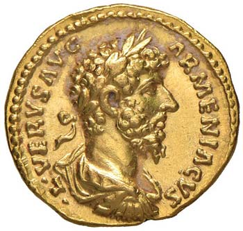 Lucio Vero (161-168) Aureo (164) ... 