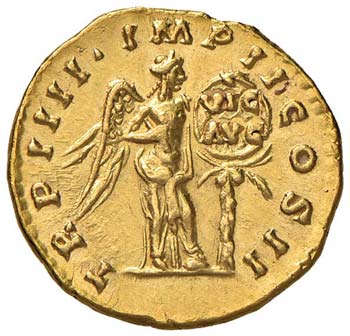 Lucio Vero (161-168) Aureo (164) ... 