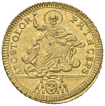 Pio VI (1774-1799) Doppia 1787 - ... 