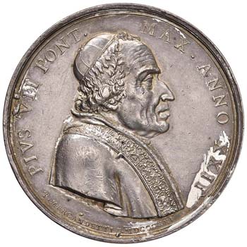Pio VII (1800-1823) Medaglia A. ... 