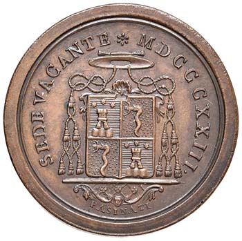 Sede Vacante (1823) Medaglia 1823 ... 