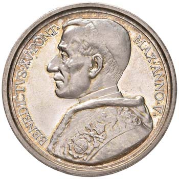 Benedetto XV (1914-1922) Medaglia ... 