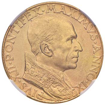 Pio XII (1939-1958) 100 Lire 1947 ... 