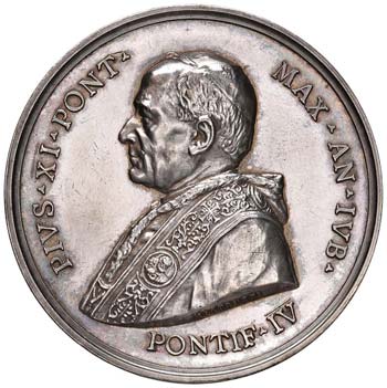 Pio XI (1922-1939) Medaglia A. IV ... 