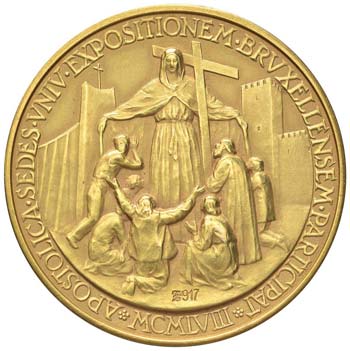 Pio XII (1939-1958) Medaglia 1958 ... 