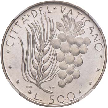 Paolo VI (1963-1976) 500 Lire 1970 ... 