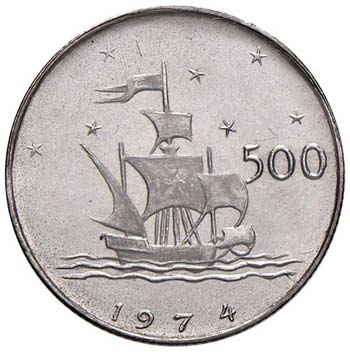 Progetto di moneta da 500 lire (?) ... 