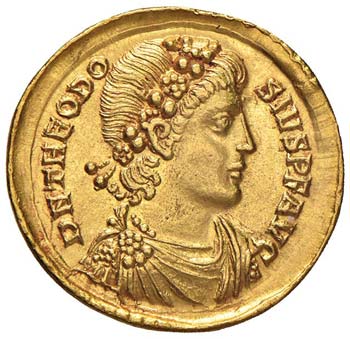 Teodosio (379-395) Solido ... 