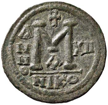 Giustiniano I (527-565) Follis ... 