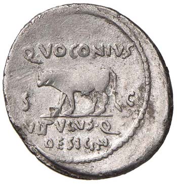 Giulio Cesare (+ 44 a.C.) Denario ... 