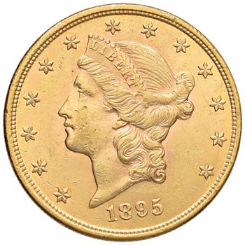 USA 20 Dollari 1895 - AU (g 33,46) ... 