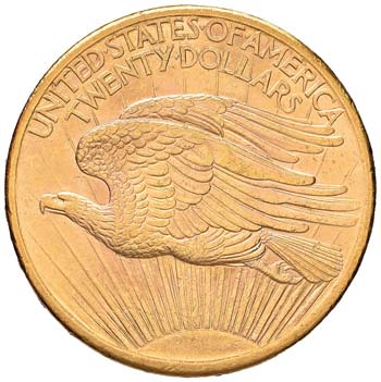 USA 20 Dollari 1907 - AU (g 33,44) ... 