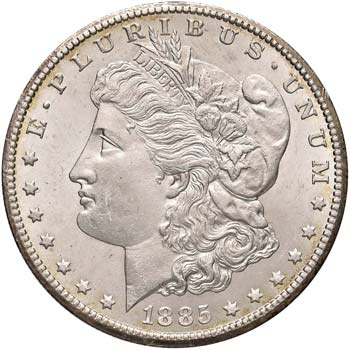 USA Dollaro 1885 CC - AG (g 26,70) 