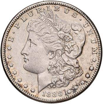 USA Dollaro 1888 S - AG (g 26,68)