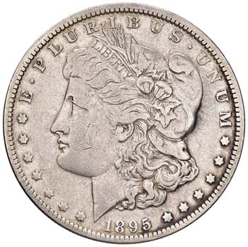 USA Dollaro 1895 O - AG (g 26,40) R