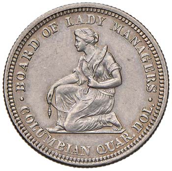 USA Columbian quart dollar 1893 - ... 