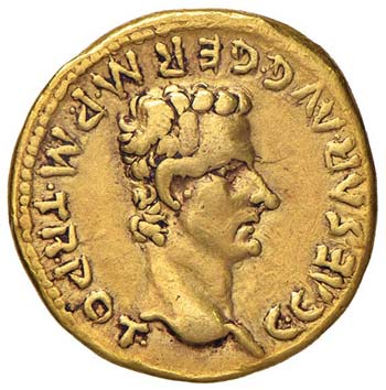 Caligola (37-41) Aureo - Testa ... 