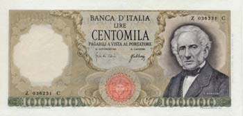 Banca d’Italia - 100.000 Lire ... 