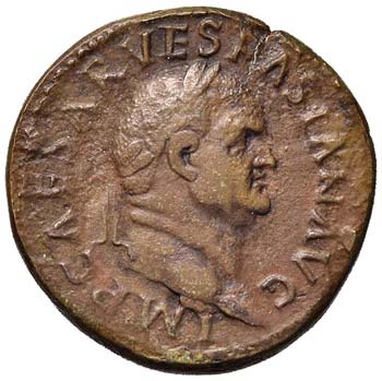 Vespasiano (69-79) Asse - Testa ... 