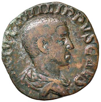 Filippo II (244-249) Sesterzio - ... 