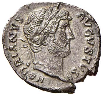 Adriano (117-138) Denario - R/ ... 