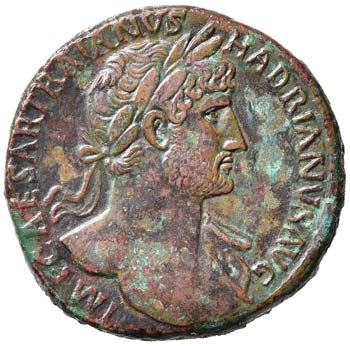 Adriano (117-138) Sesterzio - R/ ... 
