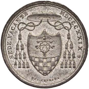 Sede Vacante (1829) Medaglia 1829 ... 