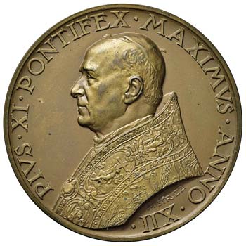 Pio XI (1922-1939) Medaglia ... 