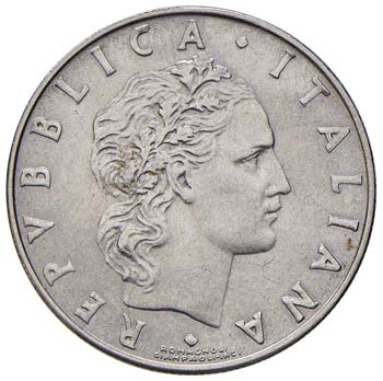 REPUBBLICA ITALIANA 50 Lire 1960 - ... 