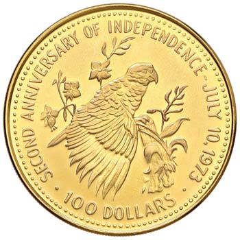 BAHAMAS 100 Dollari 1975 - Fr. 23 ... 