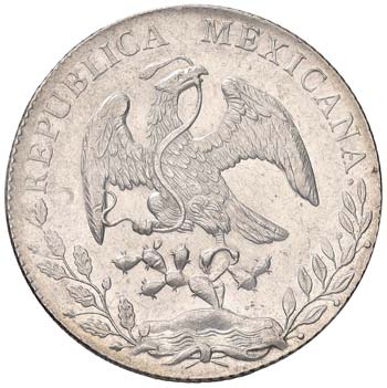 MESSICO 8 Reales 1888 - AG ... 
