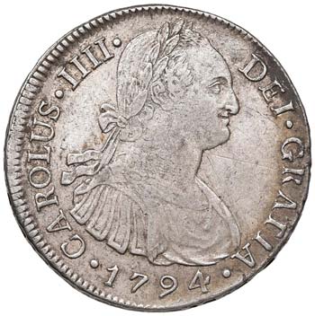 PERU Carlo IV (1788-1808) 8 Reales ... 