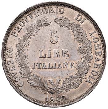 MILANO Governo Provvisorio (1848) ... 