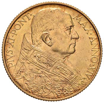 Pio XI (1929-1939) 100 Lire 1935 ... 