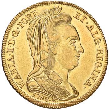 BRASILE Maria I (1786-1816) 6.400 ... 