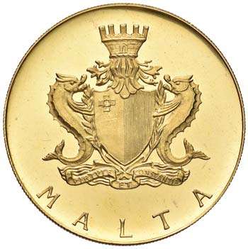 MALTA 50 Lire 1972 - AU (g 30,06) ... 