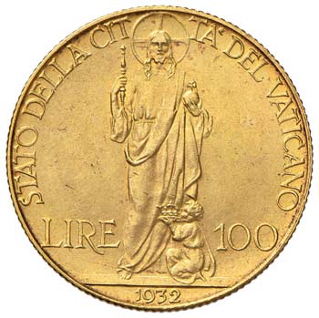 Pio XI (1929-1939) 100 Lire 1932 ... 